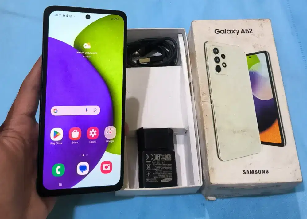 Samsung A52 Ram 8/128gb Fullset