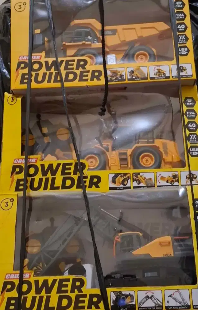 Mainan Rc ekskavator