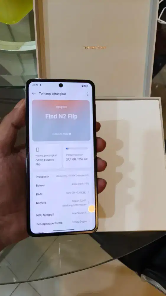 OPPO N2 FLIP FULLSET MULUS RAM 8GB/256GB