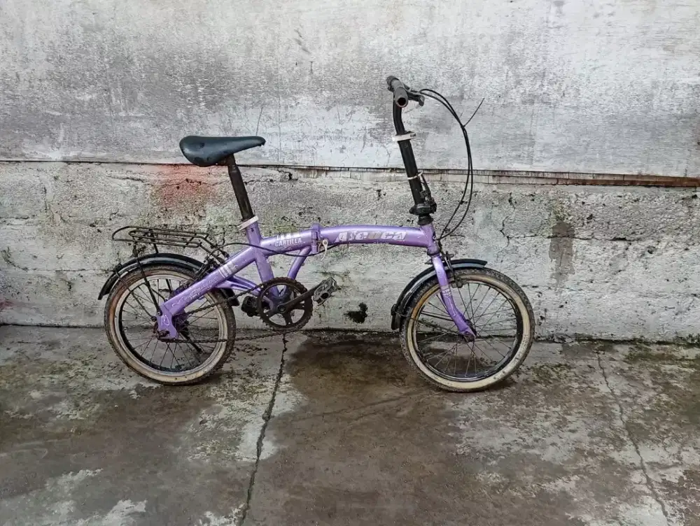 dijual spd lipat anak roda16 siap pakai