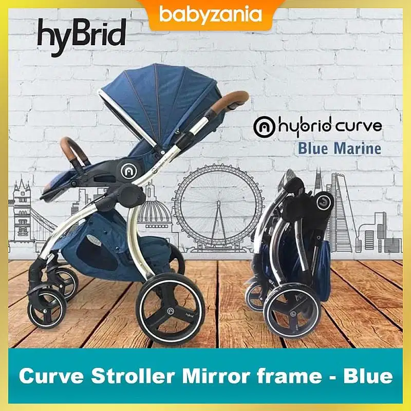 PRELOVED STROLLER HYBRID CURVE KONDISI 85% BAGUS