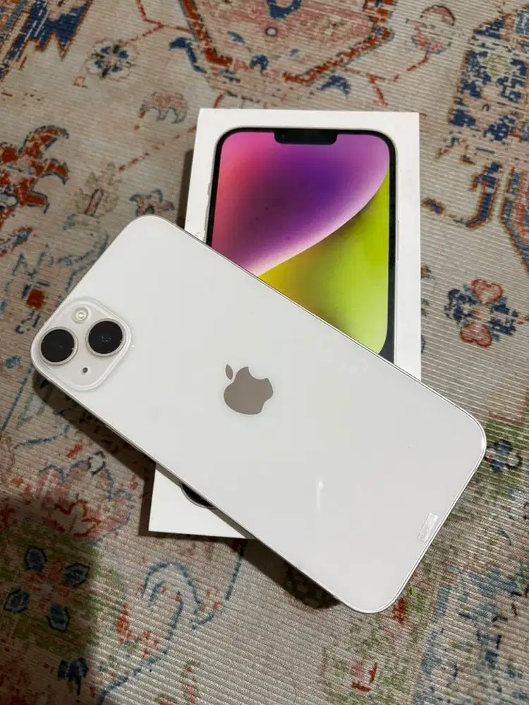 iphone 14plus 128 gb ex ibox (white)