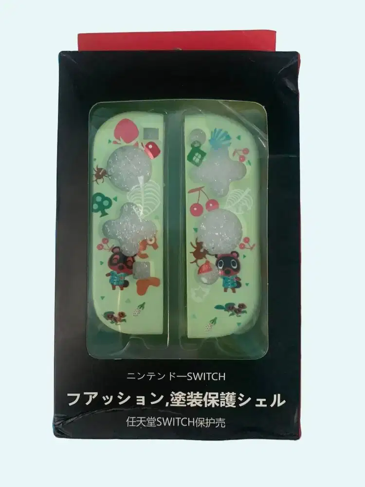 CASE FULL COVER WITH GRIP ANIMAL CROSSING EDITION NINTENDO SWITCH V1/2