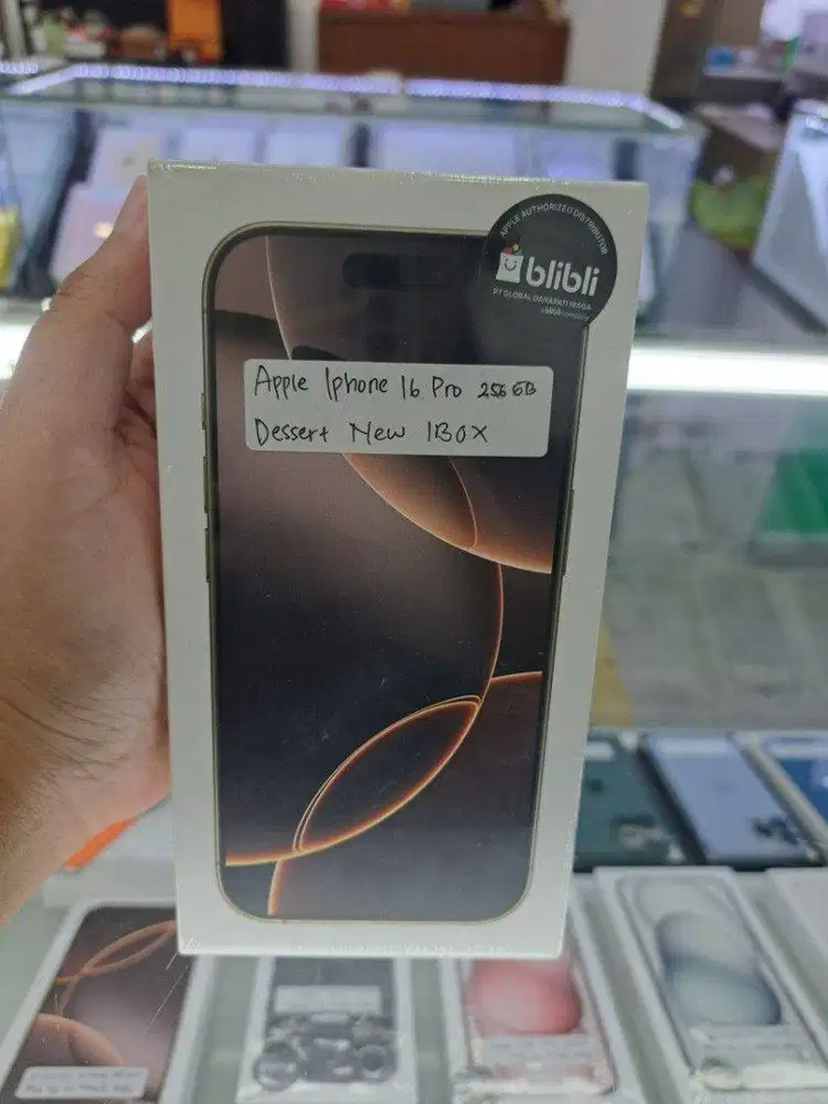 IPhone 16 Pro 256GB Desert Titanium New BNIB Garansi Indonesia