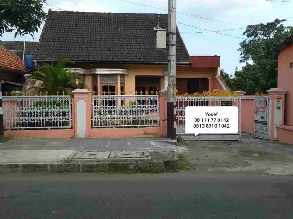 dijual rumah luas 1150 MTR jln Patangpuluhan Bantul Yogyakarta