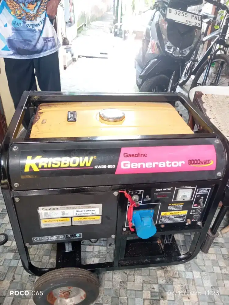 Genset Krisbow 8000watt