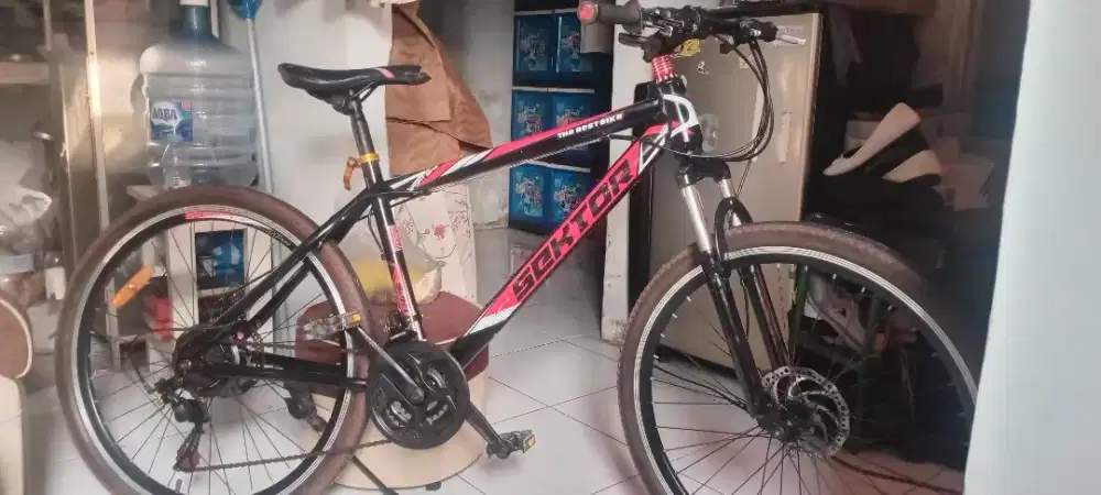 Sepedah gunubg ukuran 26 aktif siap pakai