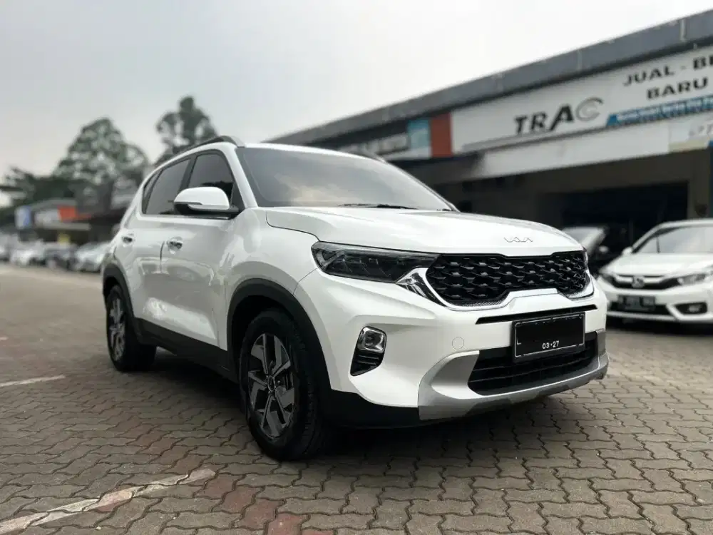 HARGA SPESIAL!! KIA SONET 1.5 DYNAMIC MATIC PUTIH 2022 SUNROOF KM 51RB