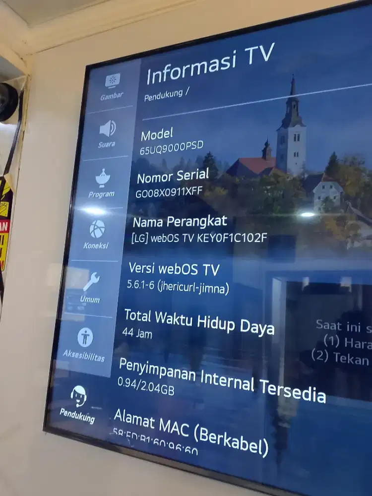 SEMART TV LG 65 INCH UQ9000