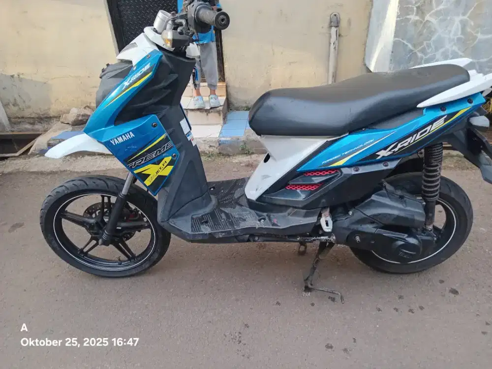 Yamaha xride 2015 lengkap siap pakai orisinil bs tt