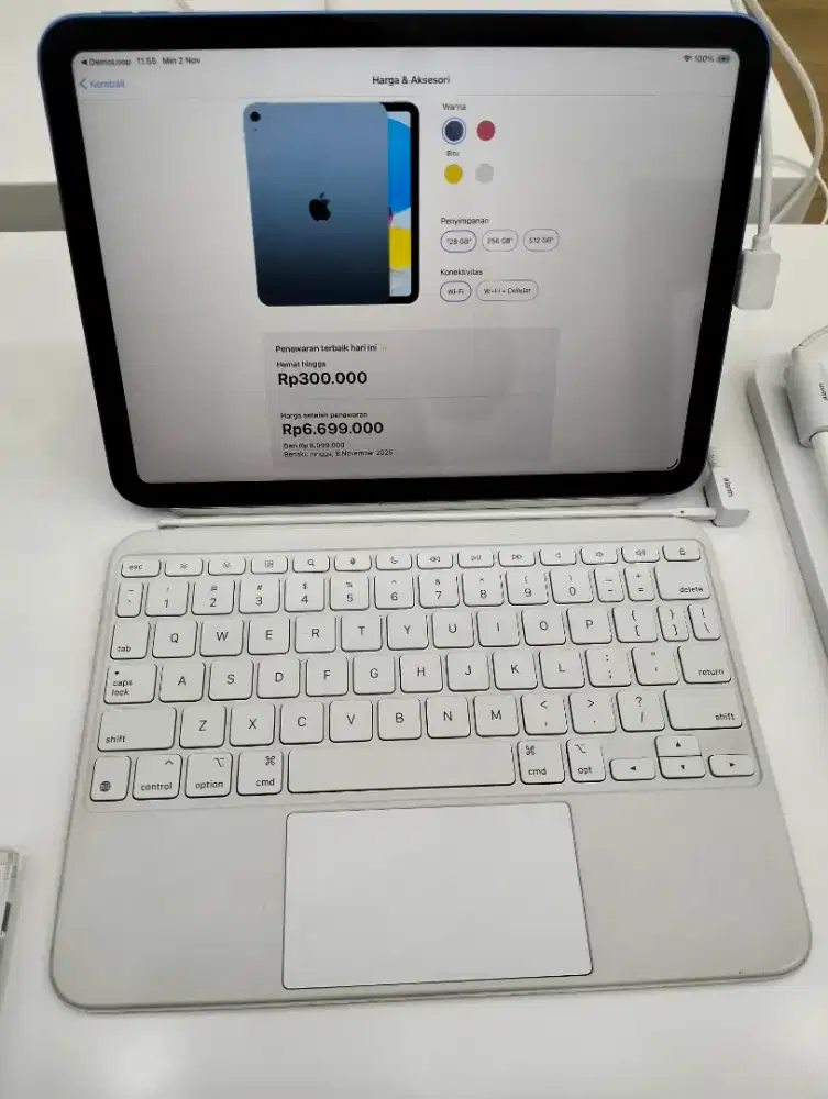 Cicilan Ipad A16 bebas 2x cicilan