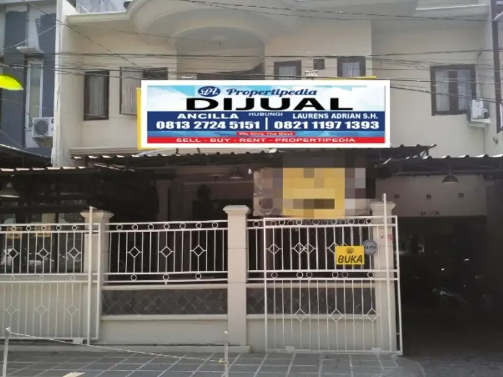 Dijual Rumah bisa utk usaha LT 210 m2 strategis Galaxy Bekasi Selatan