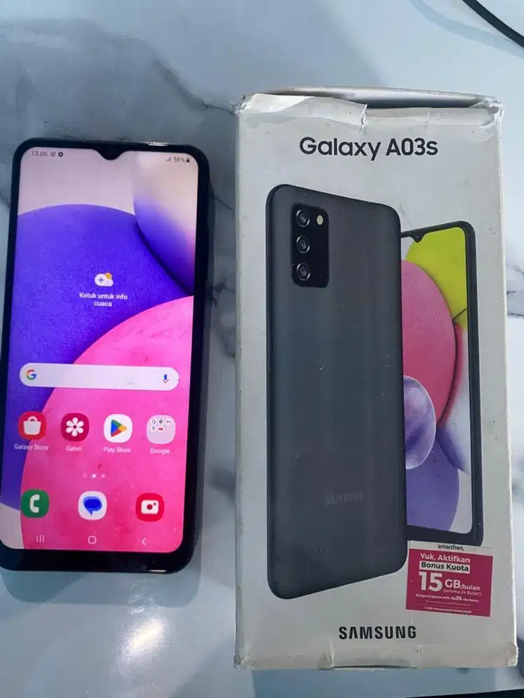 BU JUAL CEPAT SAMSUNG A03s 4/64