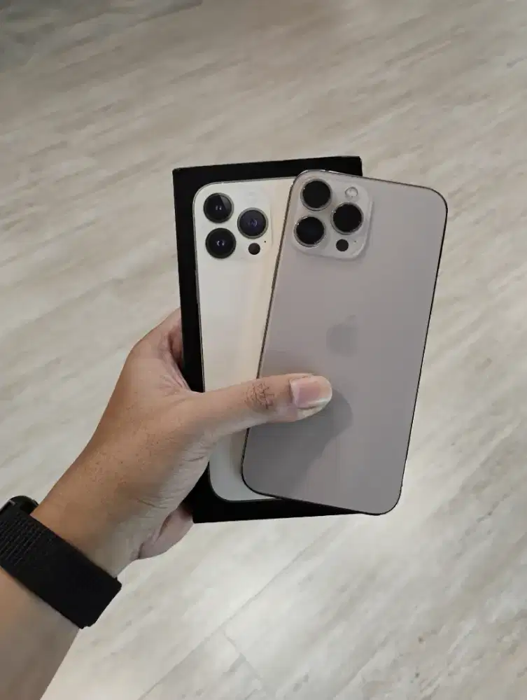 iphone 13 pro max gold 256gb gantian unit ibox