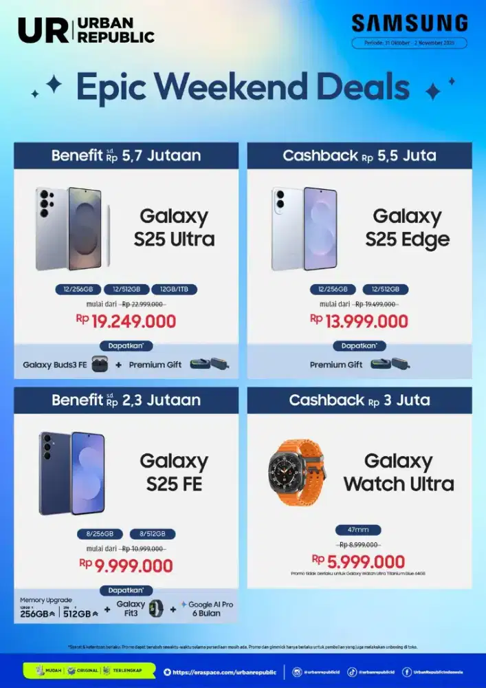 Samsung S25 Series Garansi Resmi