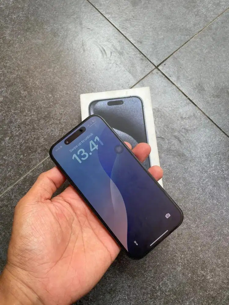Iphone 15 pro 128gb blue titanium ibox