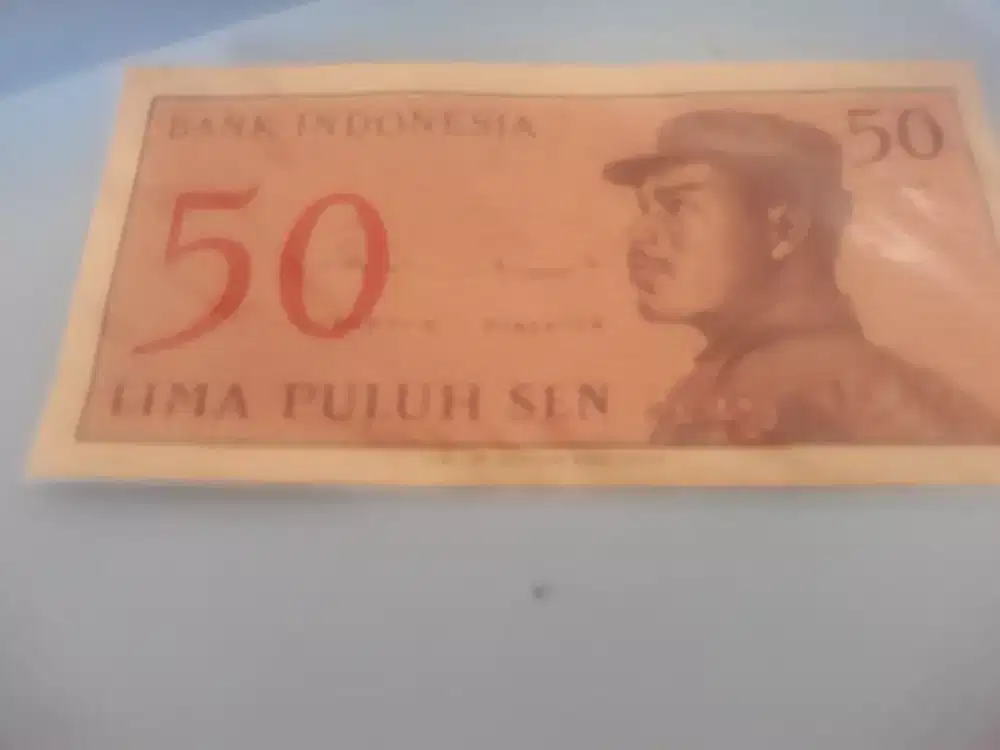 Uang kuno 50 sen