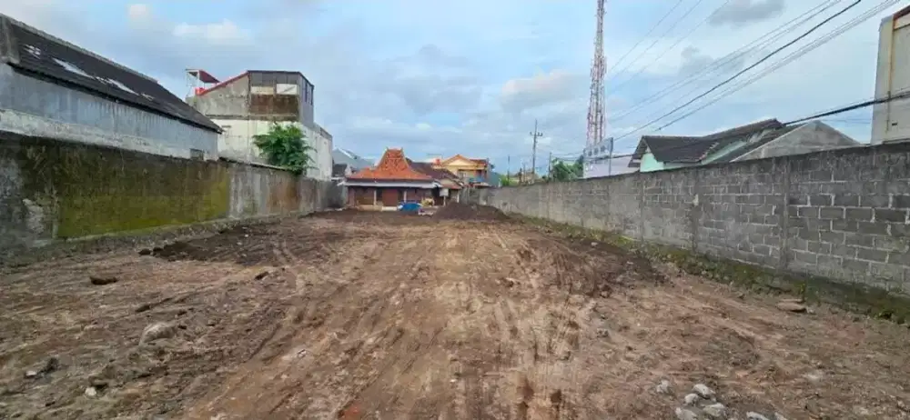 Tanah disewakan di lokasi strategis, Mlati, Sleman, Yogyakarta.