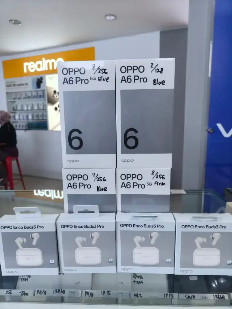 OPPO A6 Pro 5G 8+8GB/256GB Free TWS O-LIKE