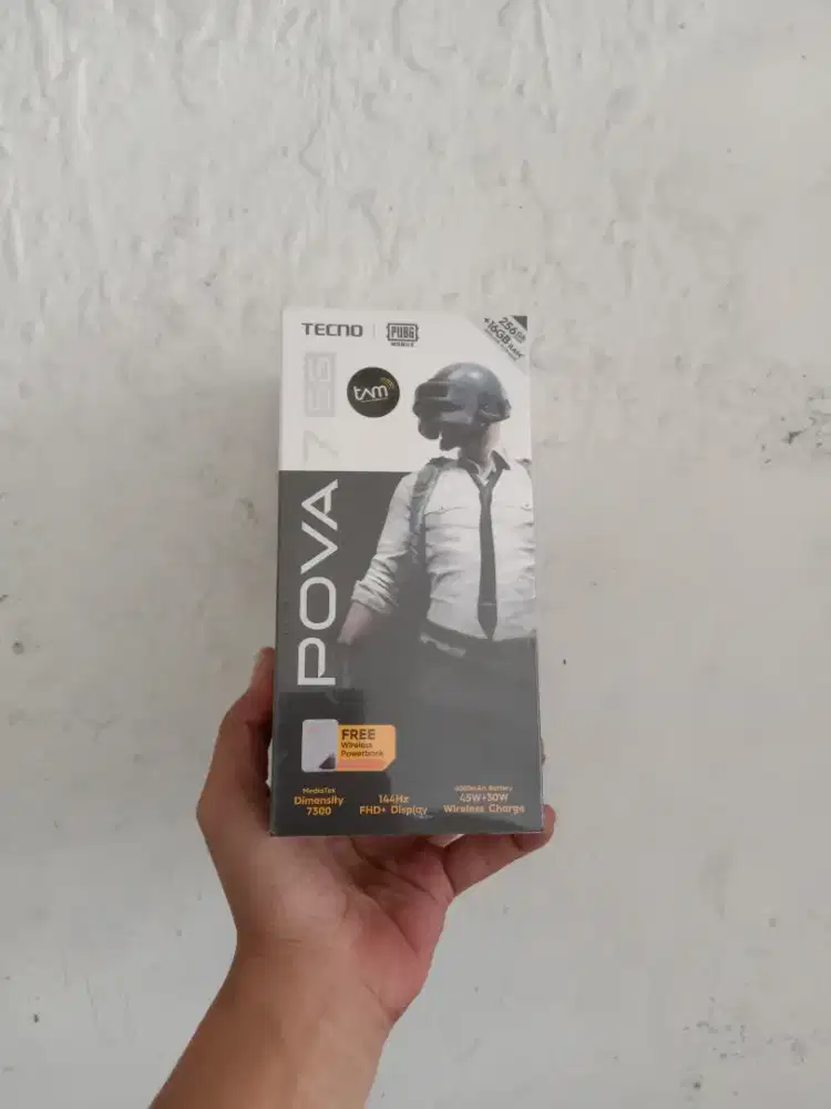 [ Fast respon WA ] Tecno Pova 7 5G 8+8/128 Garansi resmi 13bln