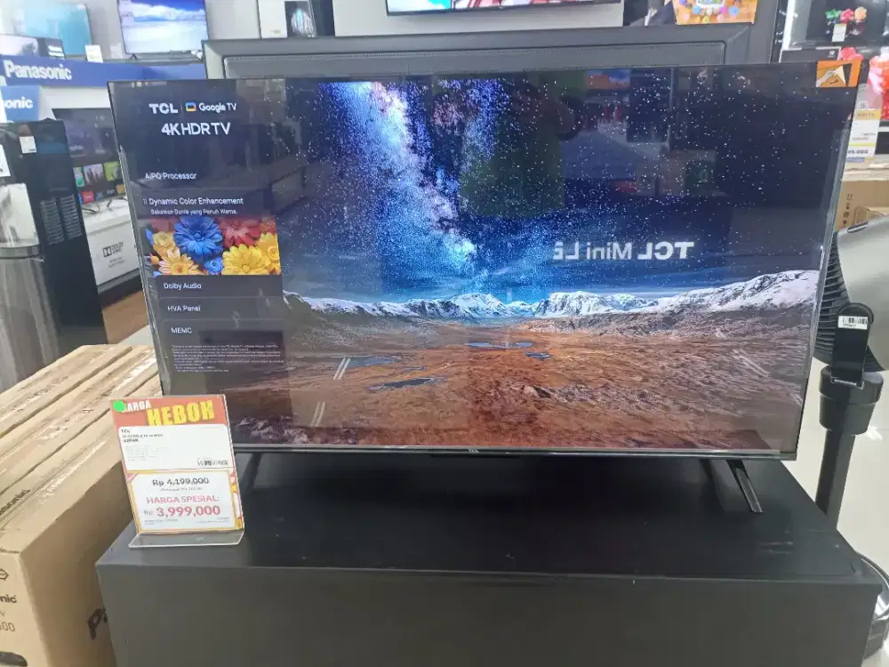 TV TCL 4K Google Tv 43 inch