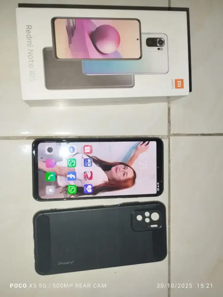 Redmi note 10S 8/128 fullset NFC