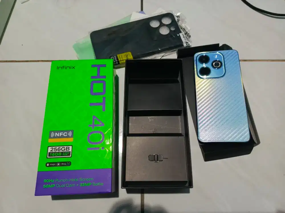 Infinix hot 40i ram 8/256 gb second hp dus