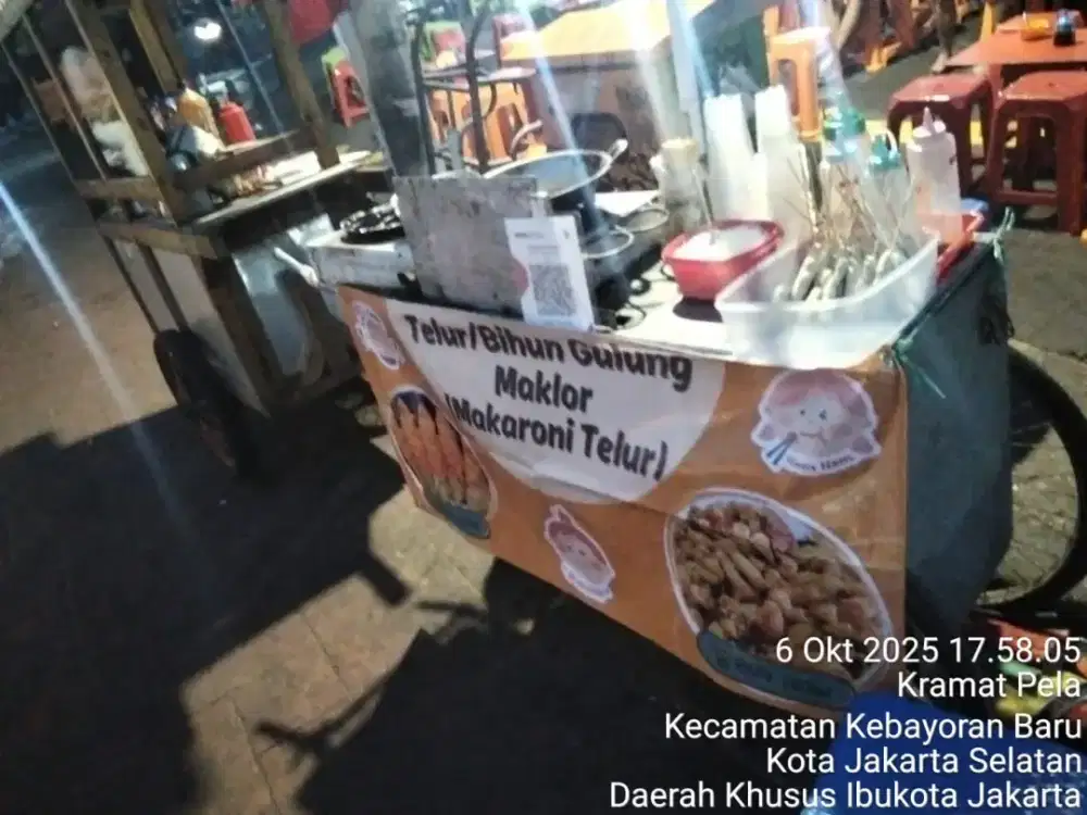 Dicari orang buat jualan telor gulung di blok m