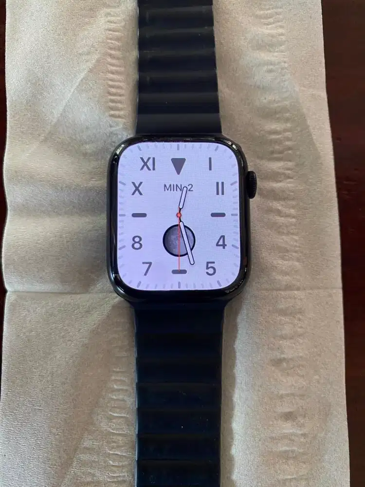 Apple watch series 7 45MM Lengkap Fullset original
