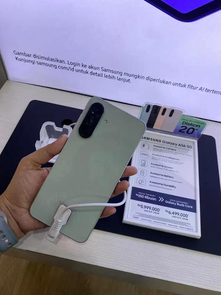 SAMSUNG A56 FREE ADAPTOR