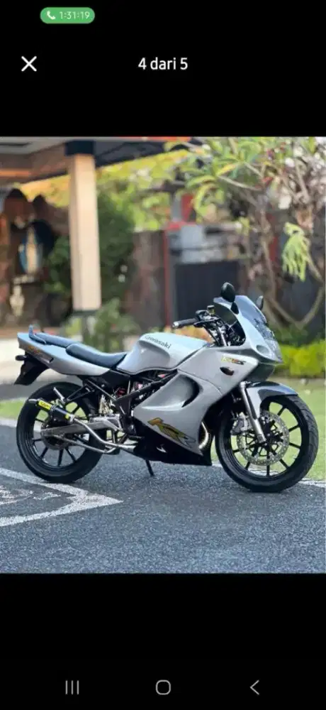 Kawasaki RR Ninja Old Silver 2008