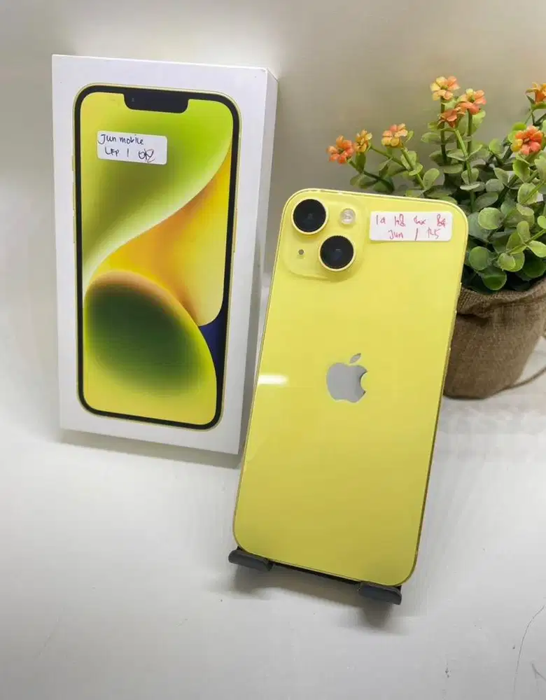 iPhone 14 128GB, iBox, Yellow