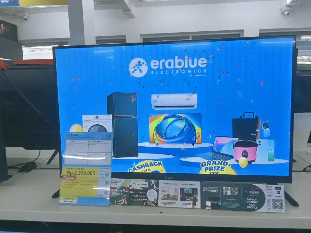 Promo Cicilan Google TV Sharp 32 Inch