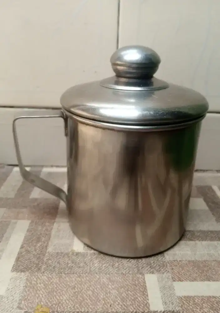 PRELOVED GELAS STAINLESS/POT MINYAK GORENG