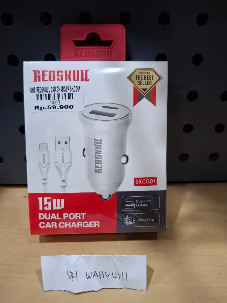 REDSKULL CAR CHARGER SKCG01 ATLANTIS DAHSYAT