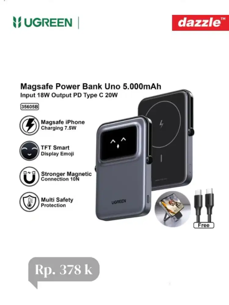 Ugreen powerbank Uno 5000 mAh 20W