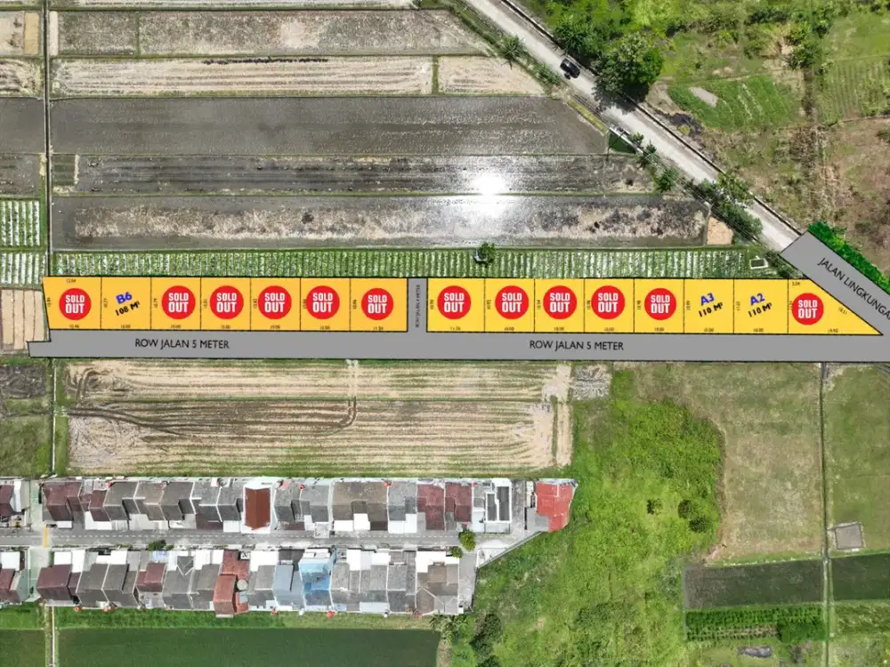 Cicilan 12x Tanpa Bunga Tanah Godean Sleman 5 Menit Kampus UMY