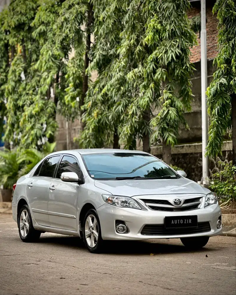 Toyota Corolla Altis V Silver 2012 Tdp Murmer Ori Menarik Bu Simpanan