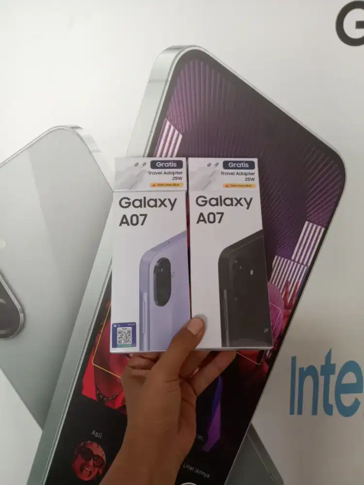 [ Fast respon WA ] Samsung Galaxy A07 6/128 Garansi resmi 1thn