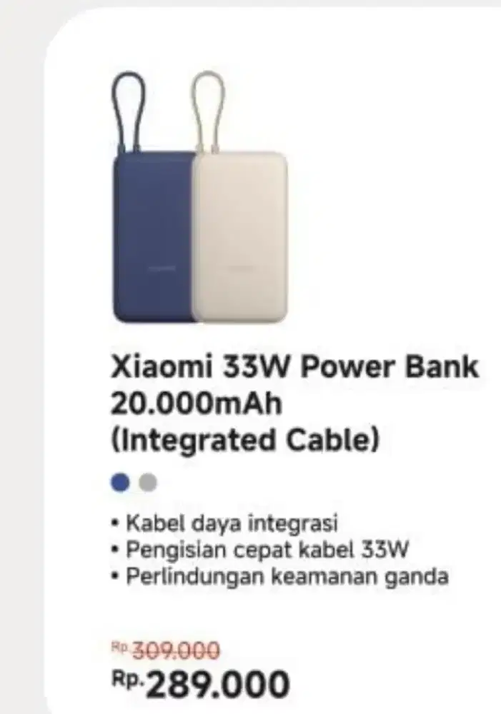 XIAOMI 33W POWERBANK