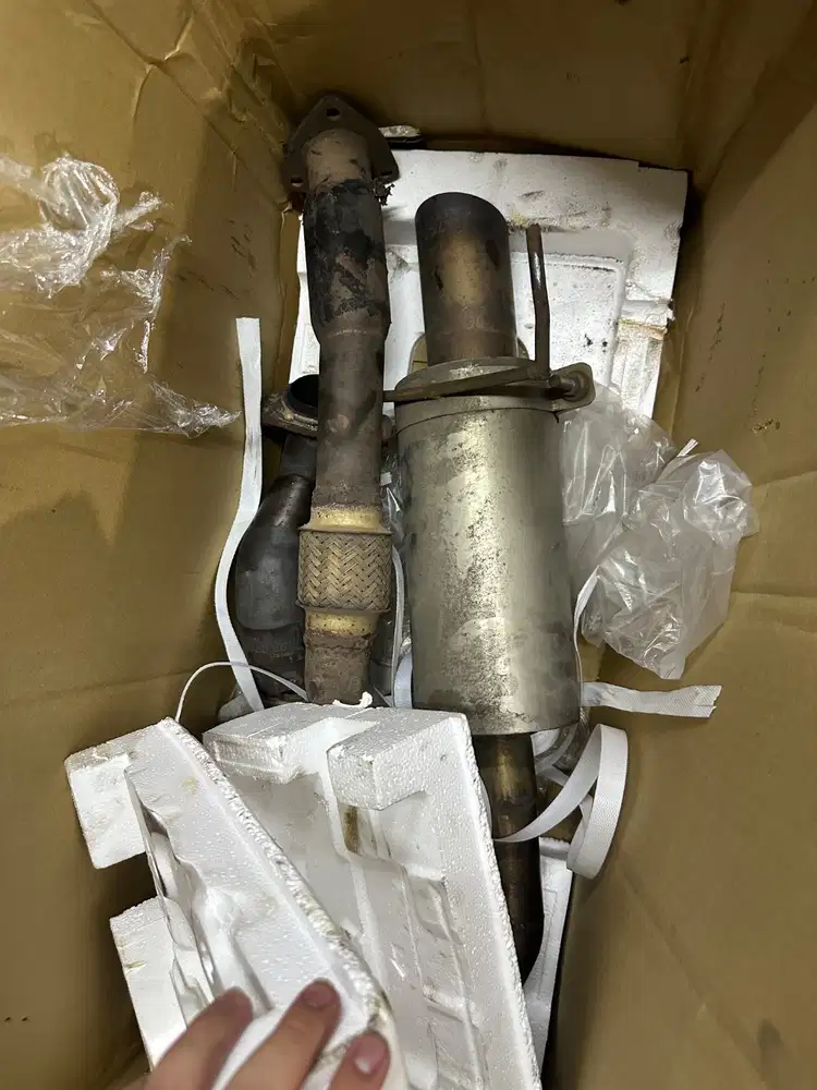 KNALPOT FULLSYSTEM IRONCRAFT PNP BRIO