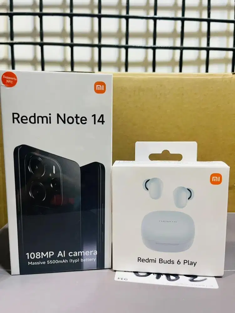 REDMI NOTE 14 8/128GB GRATIS BUDS 6 play