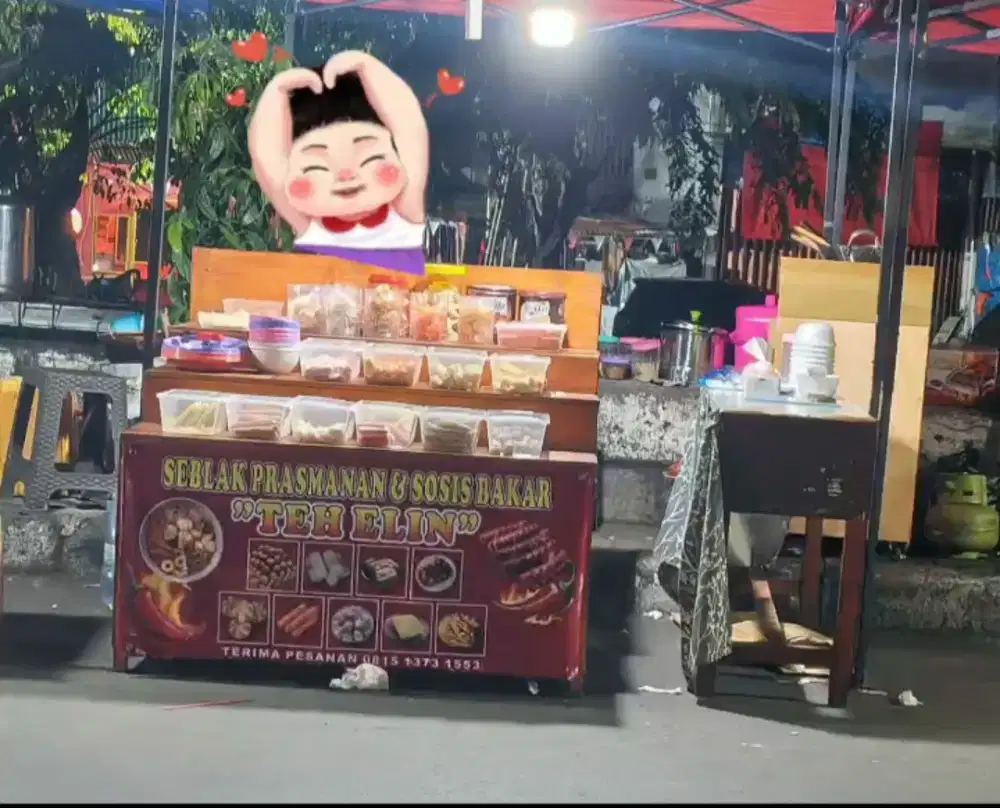 Di cari untuk jaga sosis dan seblak