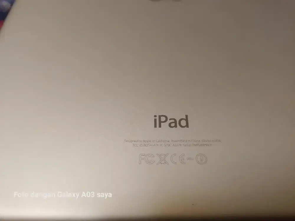 Ipad Apple Type A1474 Kondisi Matot.Anggap Jual Bahan.