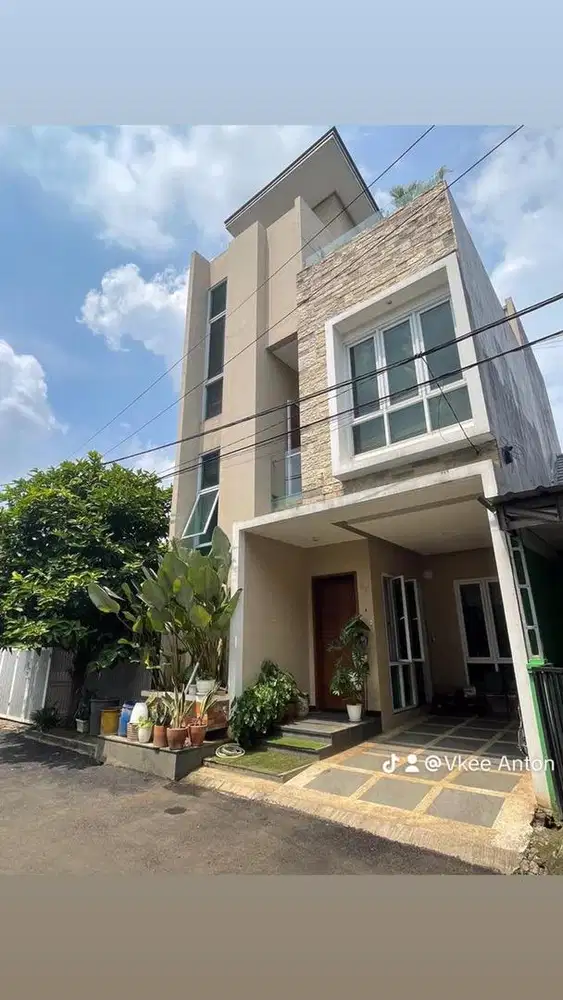 Rumah minimalis 3 lantai bekasi