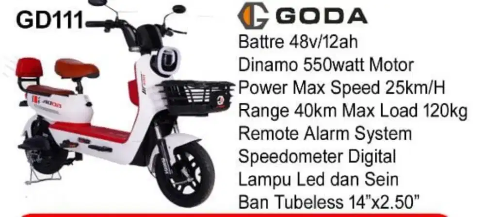 GODA G111 BATTRE 48V/12AH