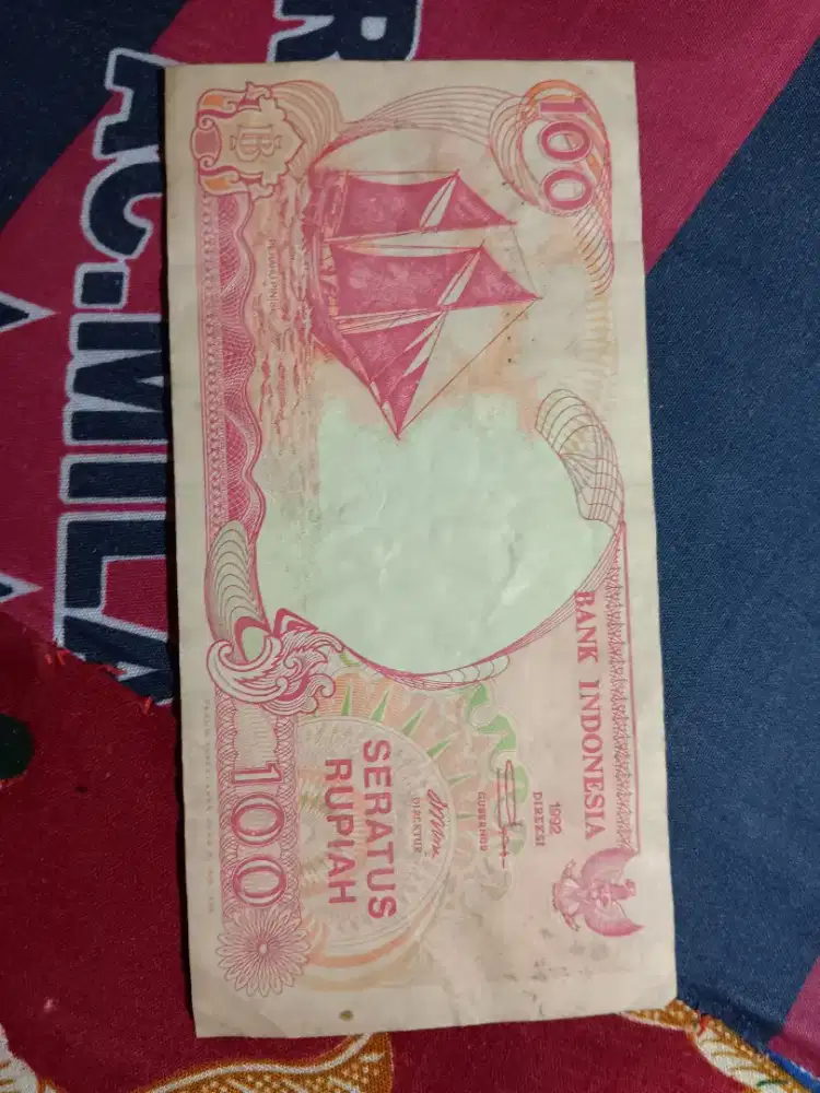 Jual uang kuno 100 rupiah kapal pinisi