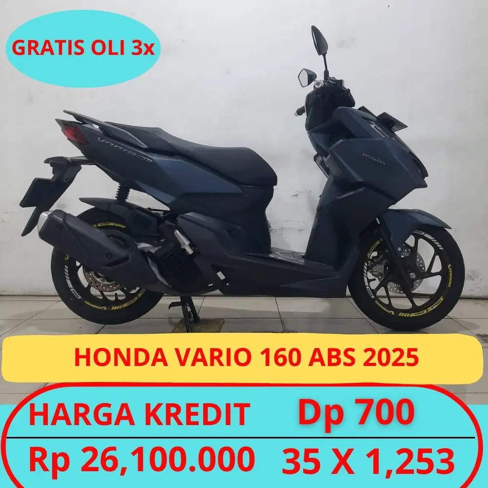 Honda Vario 160 Abs 2025 Dp Murah Hanya 700Ribu