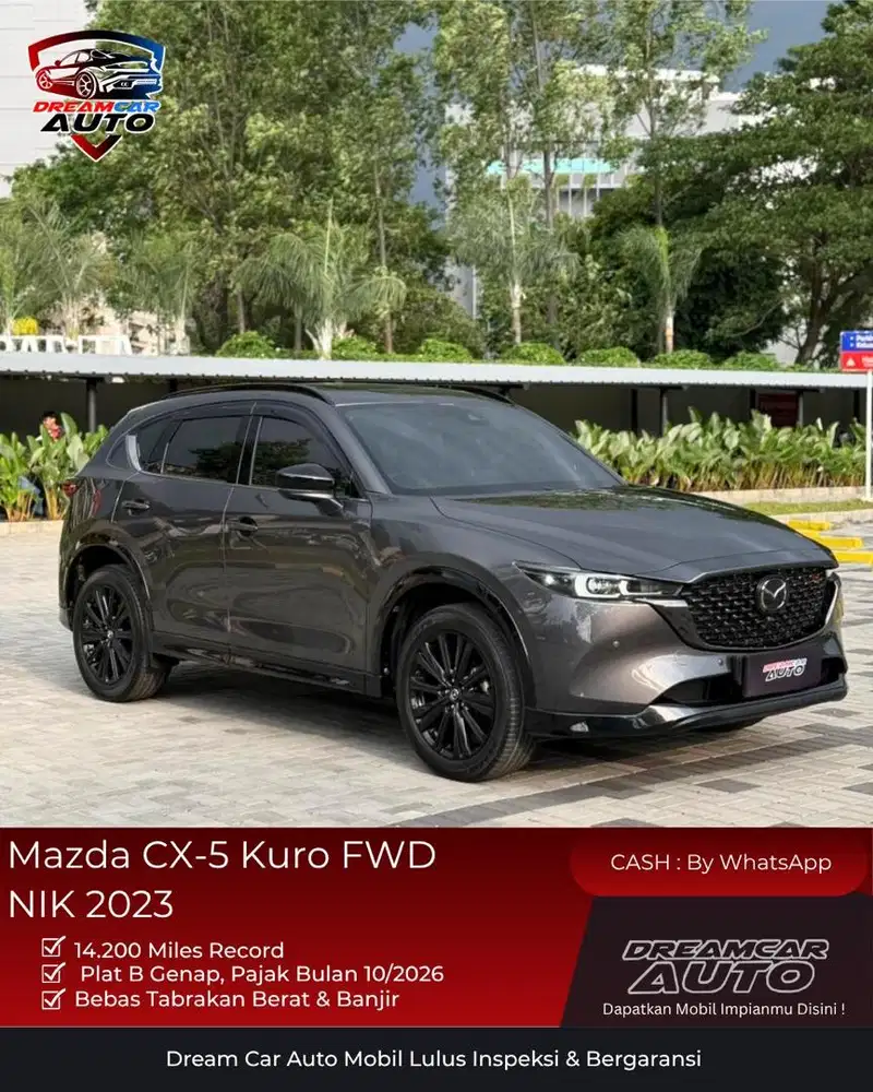 [ 14rbMiles ] Mazda CX5 CX-5 Kuro FWD 2023 Abu non AWD Facelift