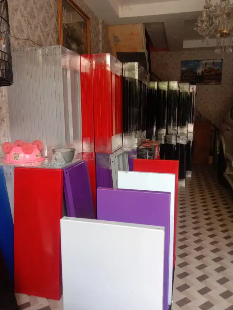 RAK BESI SIKU LUBANG SIAP KIRIM DAN COD